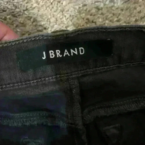 J Brand 620 Mid Rise Super Skinny Jeans, Dare Washed Black Size 29 - Picture 7 of 9